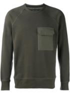 Rag & Bone 'elijah' Sweatshirt Dress, Men's, Size: Xl, Green, Cotton
