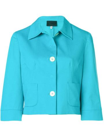 Dolce & Gabbana Pre-owned Fitted Jacket - Blue