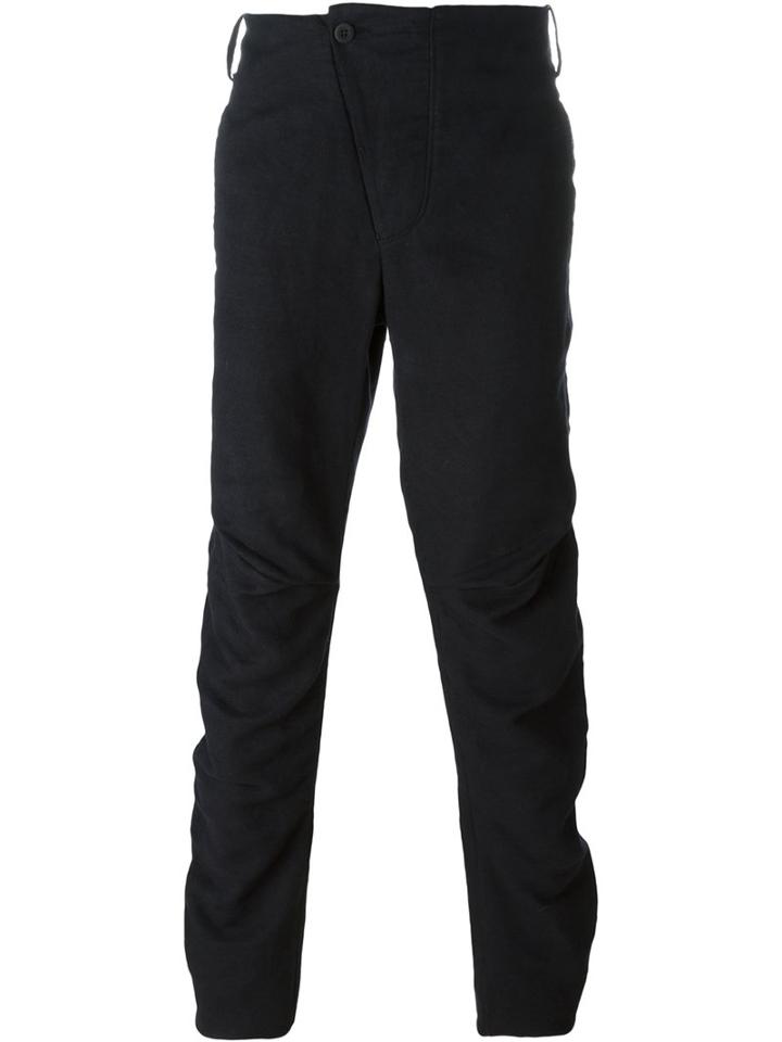 Lost & Found Ria Dunn Slim Fit Pants, Men's, Size: Large, Black, Cotton/linen/flax