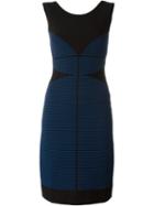 Fendi Fitted Knit Dress, Women's, Size: 42, Black, Polyester/viscose