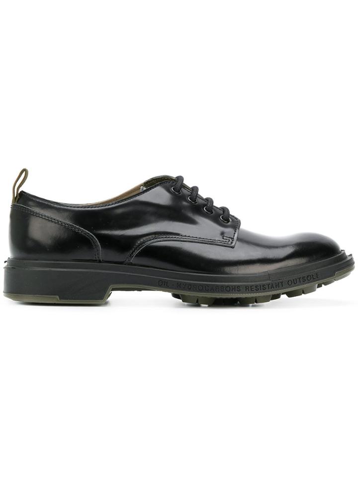 Pezzol 1951 Chunky Derby Shoes - Black