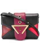 Sara Battaglia 'natalie' Shoulder Bag, Women's, Calf Leather/polyester