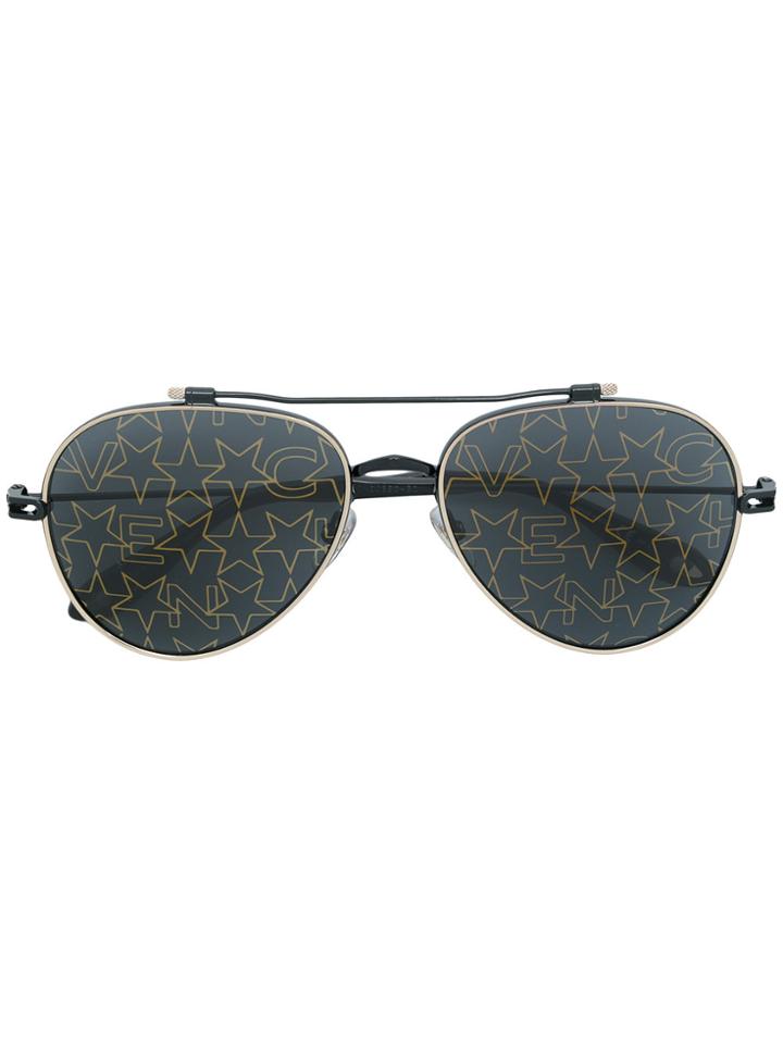 Givenchy Eyewear Aviator Sunglasses - Black