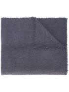 Faliero Sarti Knit Scarf, Women's, Grey, Nylon/cashmere/virgin Wool
