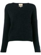Bellerose Ribbed Knit Sweater - Blue