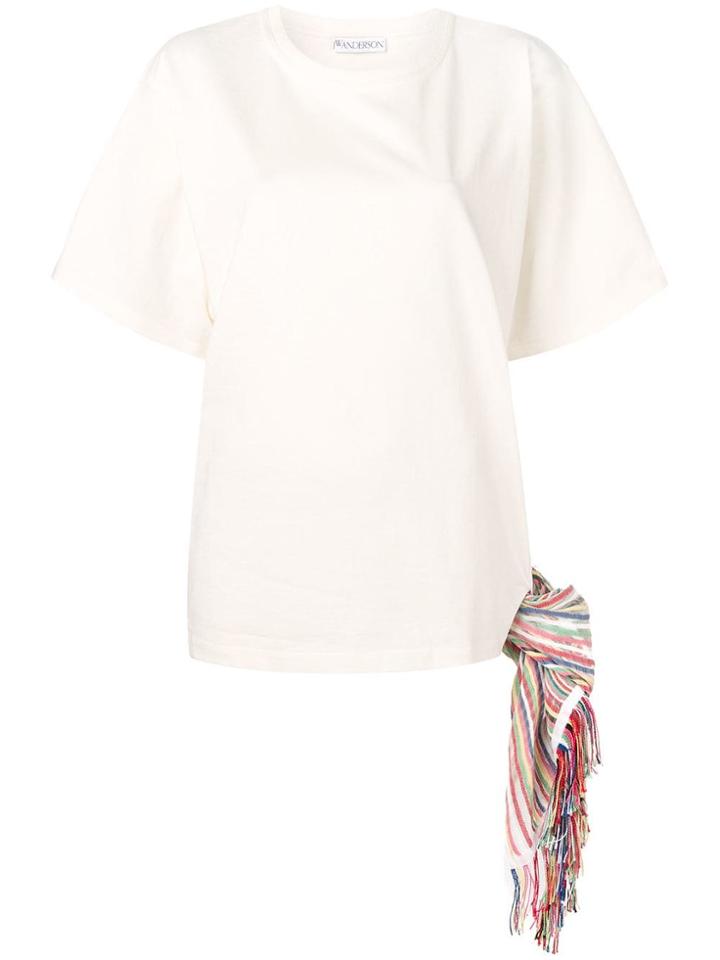 Jw Anderson Fabric Detail T-shirt - White