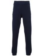 Maison Margiela Regular Fit Track Pants, Men's, Size: 46, Blue, Cotton