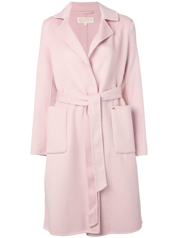 Michael Michael Kors Wrap-around Coat - Pink