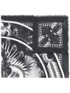 Givenchy Multi-print Scarf - Black