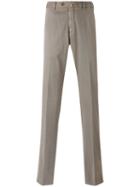 Loro Piana - Straight Pleated Trousers - Men - Cotton/spandex/elastane - 58, Nude/neutrals, Cotton/spandex/elastane
