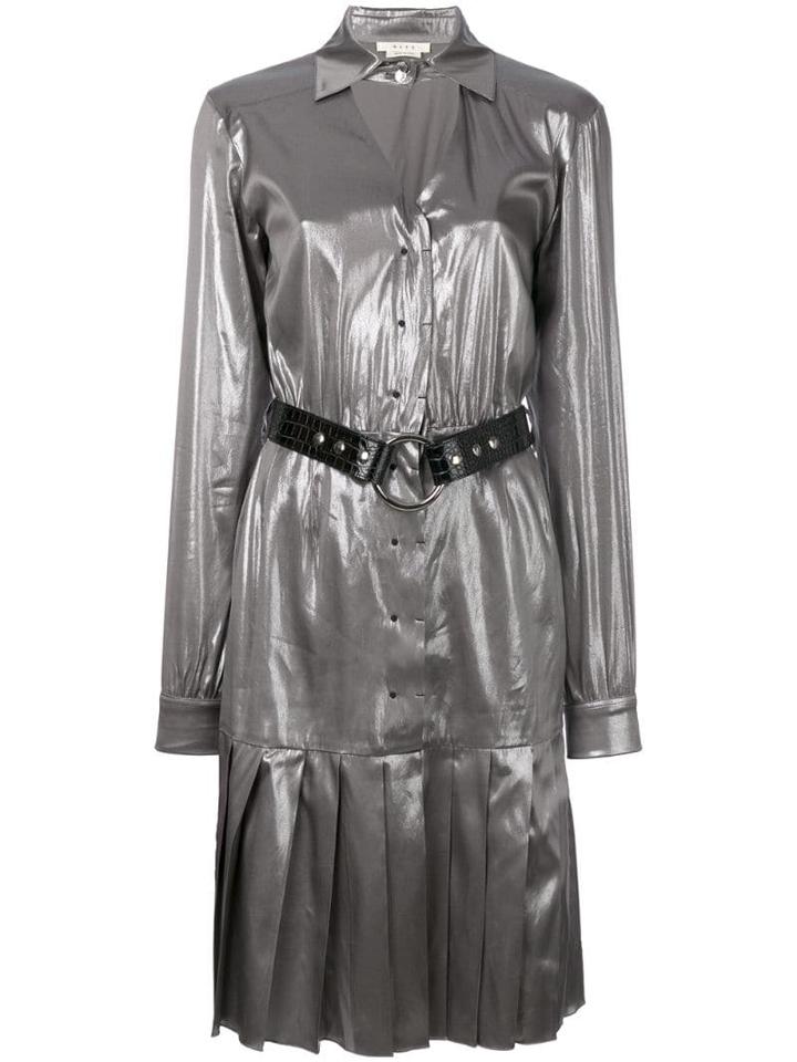 1017 Alyx 9sm Pleated Dress - Metallic