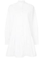 Calvin Klein 205w39nyc Peplum Shirt Dress - White