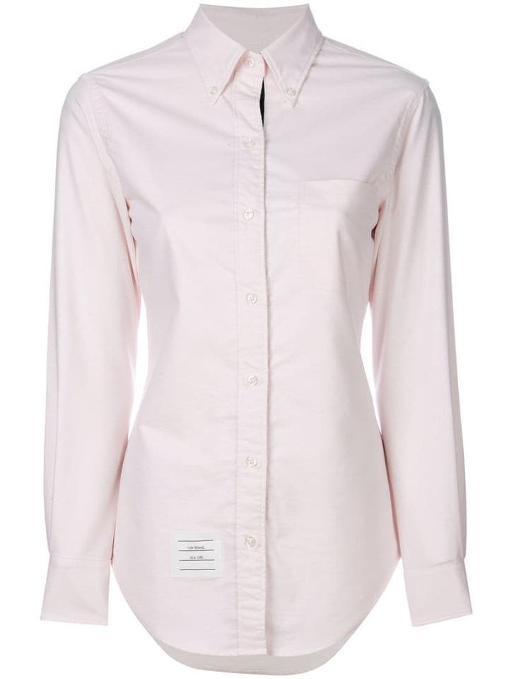 Thom Browne Classic Button-down Collar Shirt - Pink