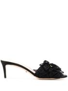Gucci Tulle Mules - Black