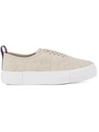 Eytys Mother Plimsolls, Women's, Size: 39, Nude/neutrals, Rubber/cork/linen/flax