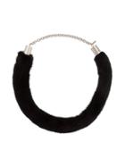 Marni Cuff Necklace - Black