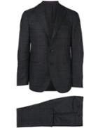 The Gigi 'degas' Suit, Men's, Size: 46, Grey, Cotton/cupro/wool