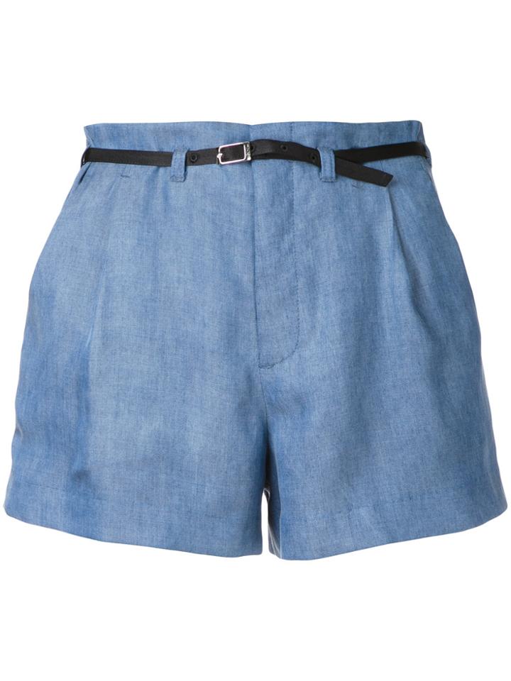 Guild Prime Front Pleat Shorts - Blue