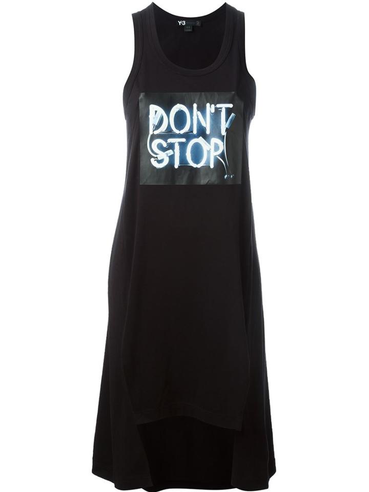 Y-3 Long Don't Stop Print Tank Top