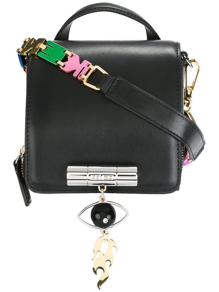 Kenzo Sailor Bag, Women's, Black, Cotton/polyamide/polyurethane/leather