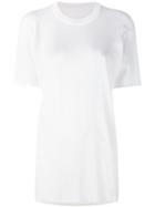 Knitted T-shirt - Women - Silk/cotton/linen/flax - M, White, Silk/cotton/linen/flax, Maison Margiela