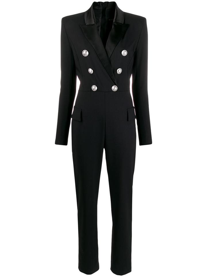 Balmain Blazer Jumpsuit - Black