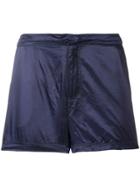 Islang Satin-shell Swim Shorts - Blue