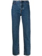 J.lindeberg Straight-leg Cropped Jeans - Blue