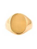 A Kind Of Guise Signet Ring, Men's, Size: 62, Metallic