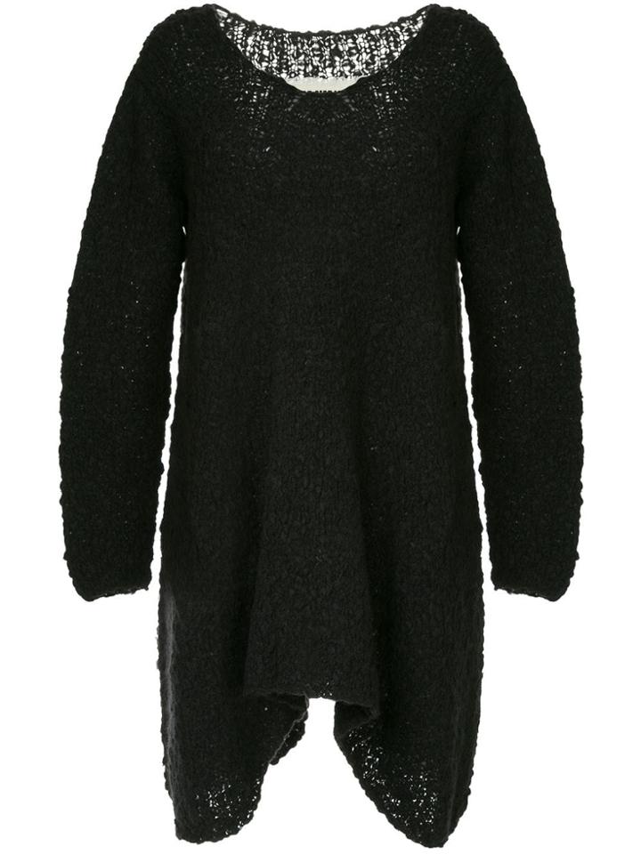 Uma Wang Oversized Knit Jumper - Black