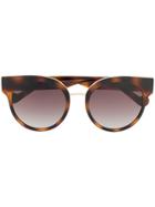 Liu Jo Cat Eye Frame Sunglasses - Brown