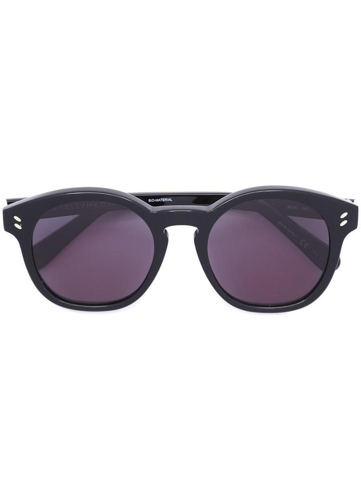 Stella Mccartney Round Frame Sunglasses, Women's, Black, Acetate