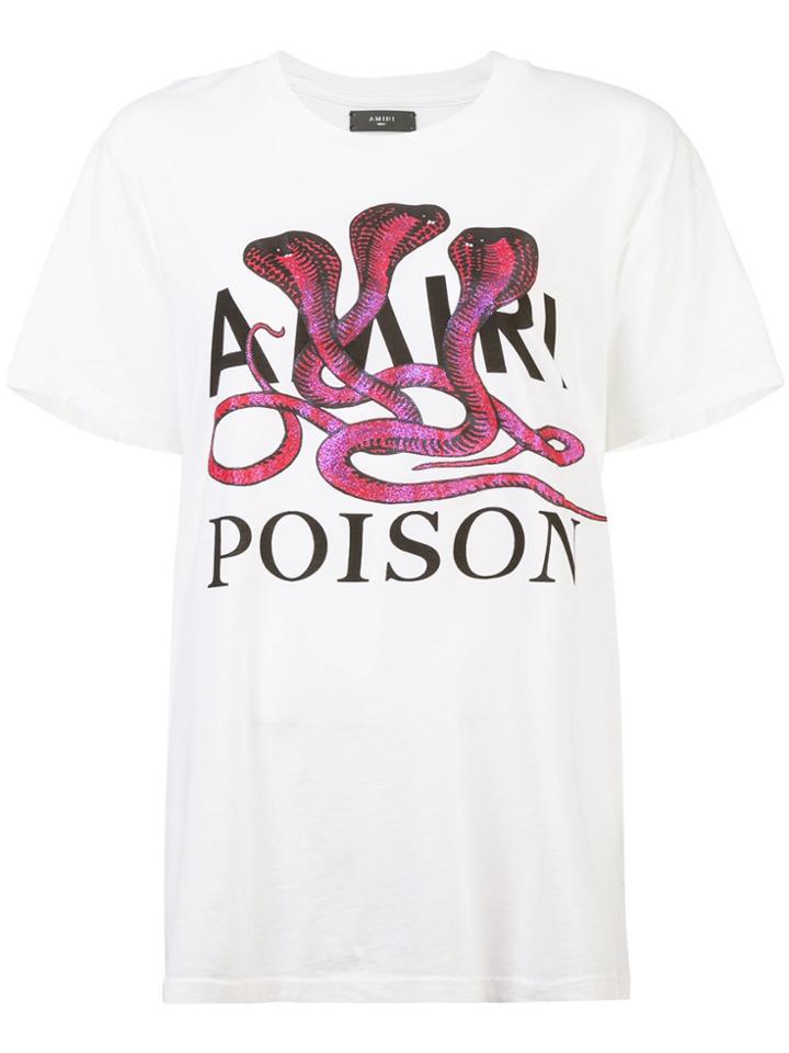 Amiri Logo Print T-shirt - White