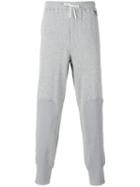 Y-3 Legs Detail Sweatpants, Men's, Size: Xl, Grey, Cotton/polyester/polyurethane