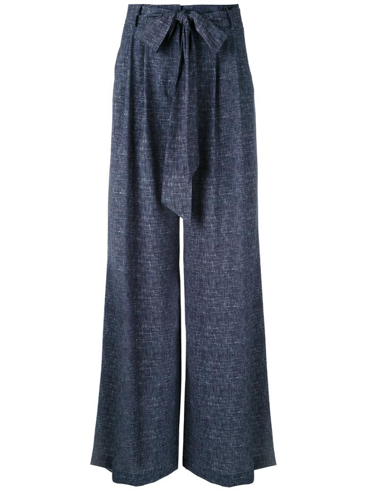 Milly - Denim Trousers - Women - Polyester/spandex/elastane - 2, Blue, Polyester/spandex/elastane