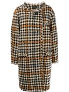Isabel Marant Zaban Oversized Tweed Coat - Neutrals