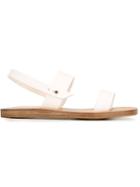 Dimissianos & Miller Diofase Sandals, Women's, Size: 38, White, Calf Leather/leather