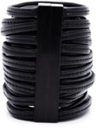 Monies Leather Band Cuff