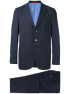 Canali Checked Two Piece Formal Suit - Grey