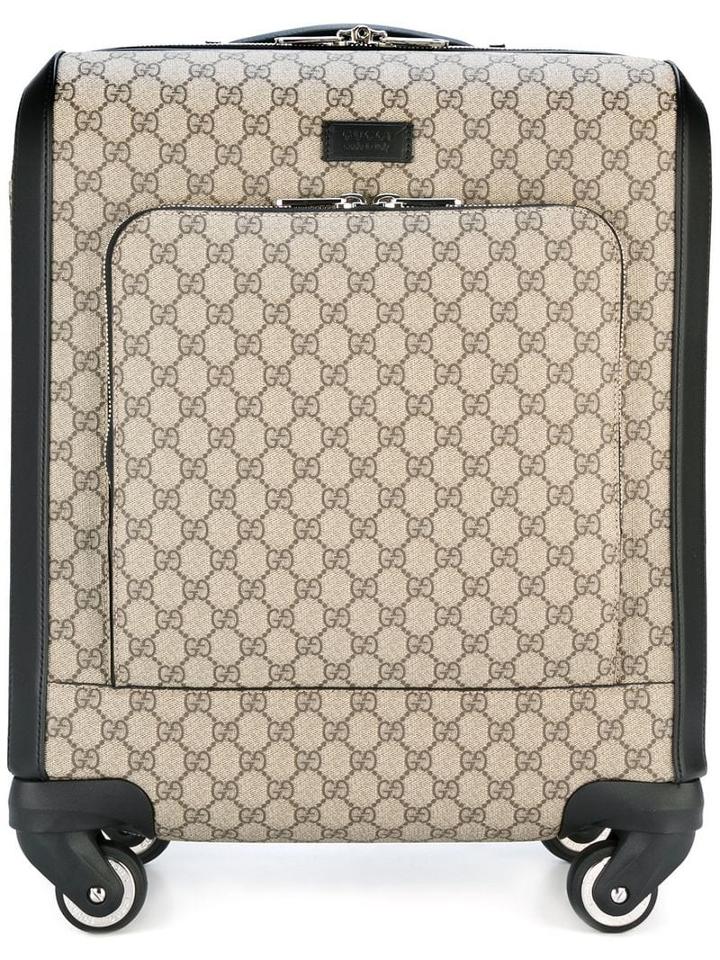 Gucci Gg Supreme Trolley - Neutrals