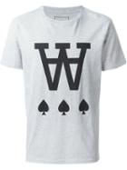 Wood Wood Aa Spades Print T-shirt