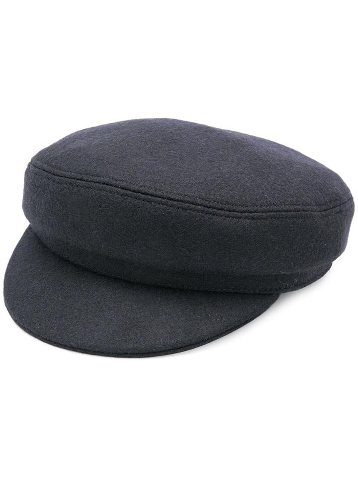 Isabel Marant Evie Flat Cap - Blue