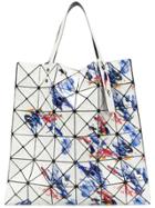 Bao Bao Issey Miyake Geometric Panel Tote Bag - White