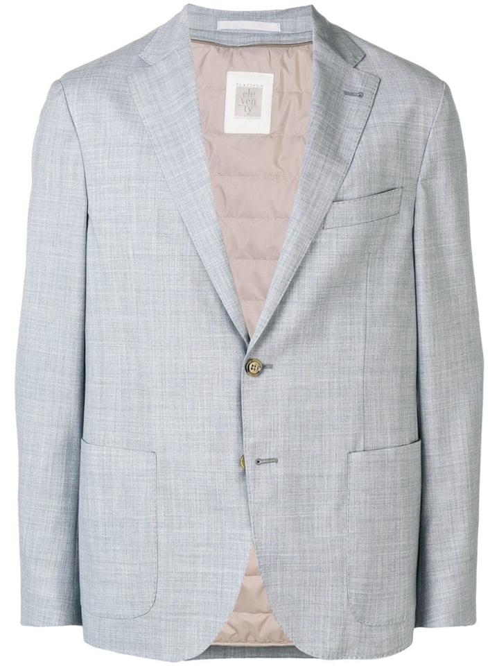 Eleventy Padded Interior Blazer - Grey