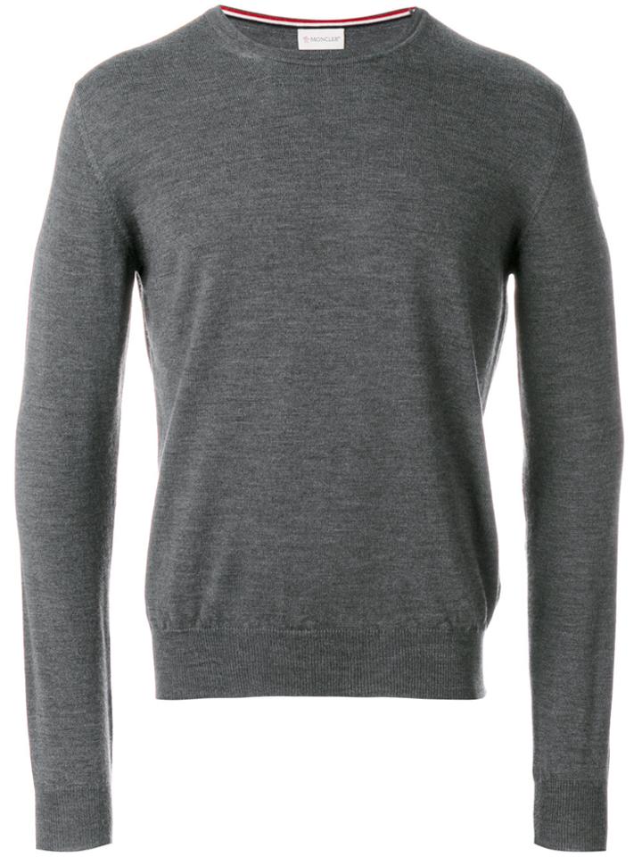 Moncler Crew Neck Sweater - Grey