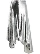 Walk Of Shame Sequin Skirt - Silver