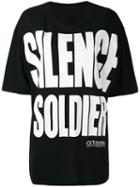 Haider Ackermann - Silence Soldier T-shirt - Women - Cotton - Xs, Black, Cotton
