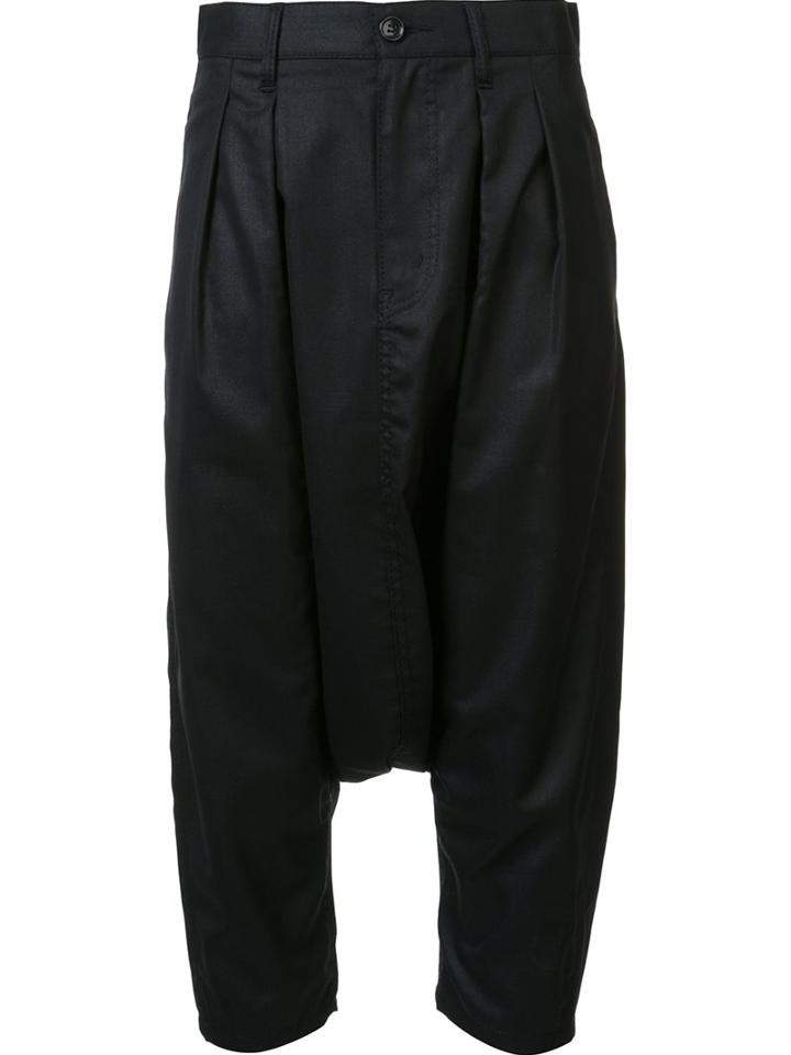 Comme Des Garçons Tricot Cropped Trousers, Women's, Size: Small, Black, Polyester/wool