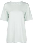 Extreme Cashmere Short Sleeved Knit Top - Green
