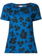 Peuterey Floral Print T-shirt - Blue